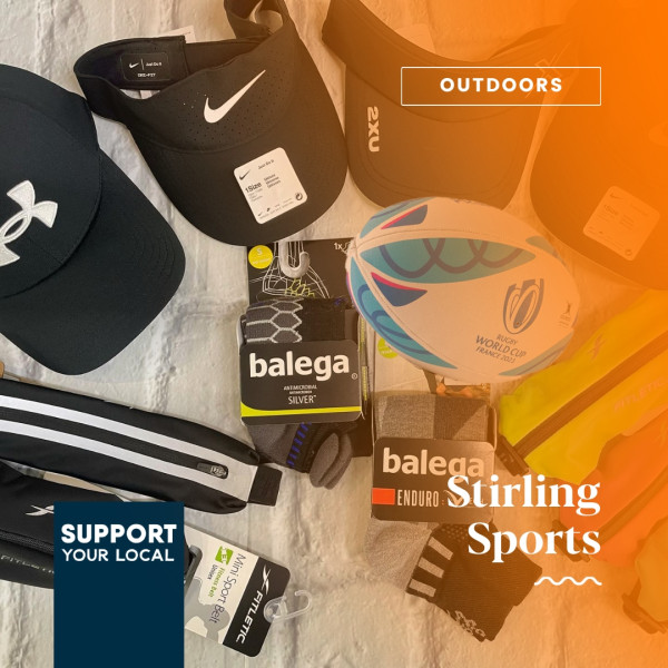 Stirling Sports Accessories and 2023 Rugby World Cup Supporter Ball