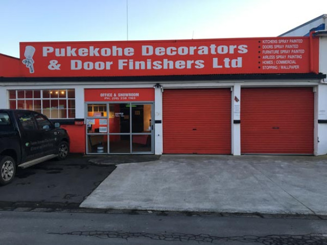 SHOP Pukekohe Decorators and door finishers